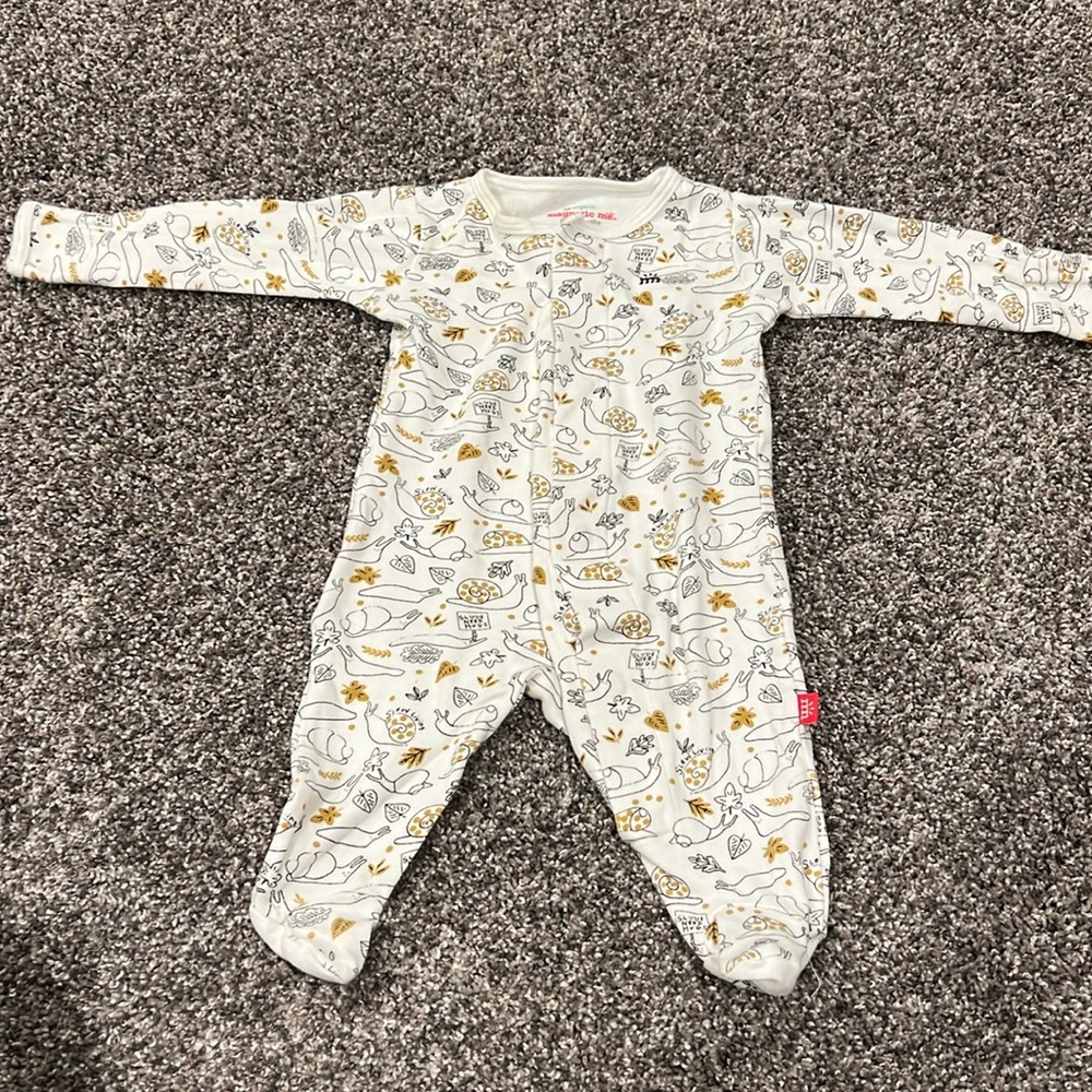 Magnetic Me “Slow Living” Cotton Footie